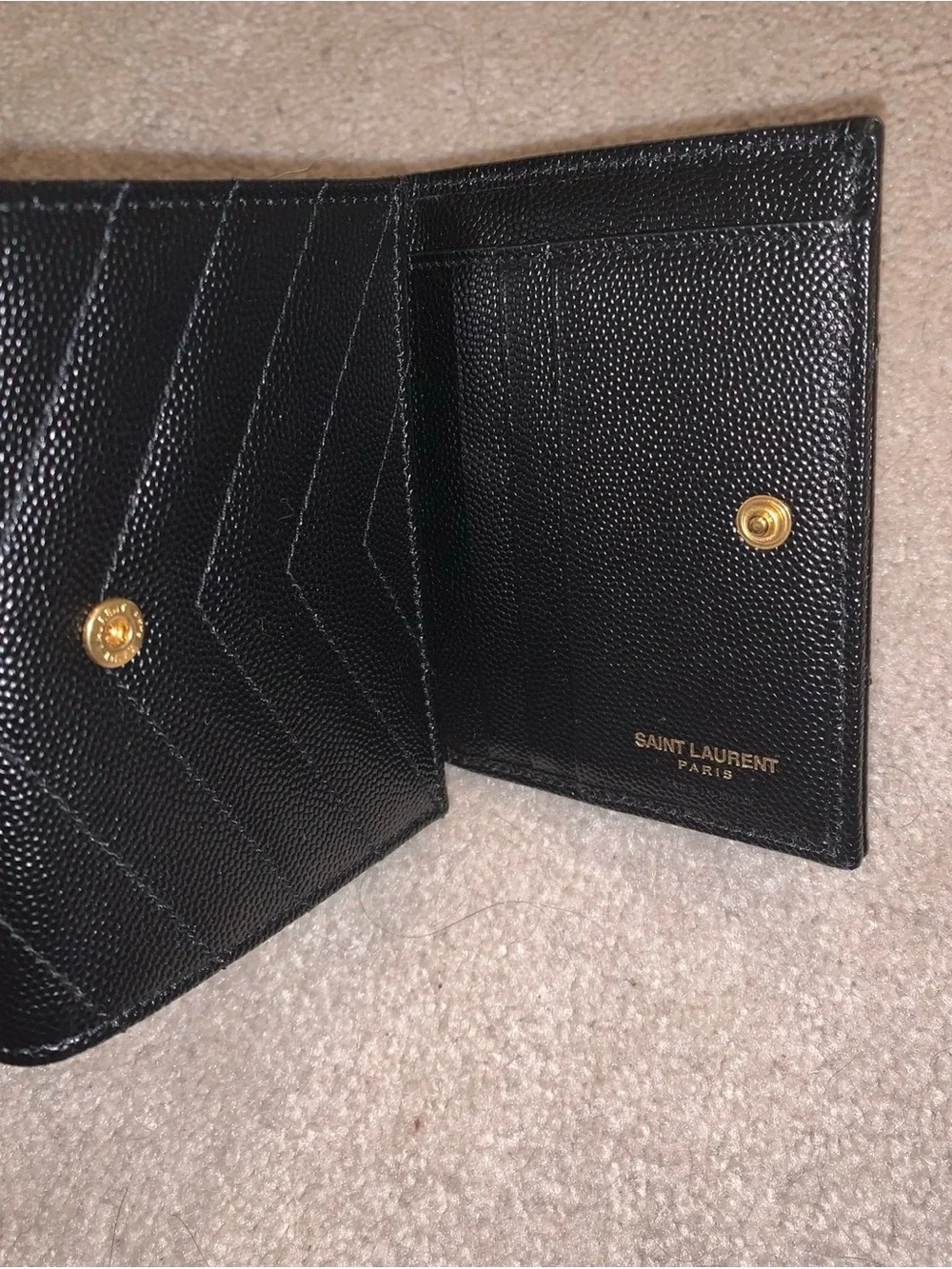 Saint Laurent compact black